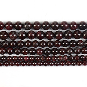 Perles de <span class=keywords><strong>pierre</strong></span> de grenat naturel <span class=keywords><strong>en</strong></span> vrac à prix de gros pour la fabrication de bijoux 6mm 8mm 10mm 12mm - Product Image 3
