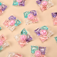 Dosettes de détergent à lessive dosettes à lessive compatibles HE pour vêtements frais-Fournitures de savon à lessive et recyclables