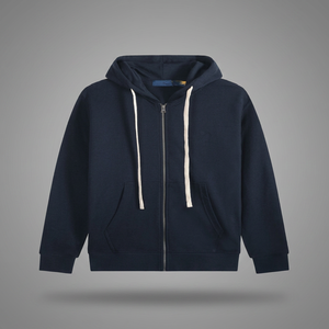 Autumn Winter Sportswear Men's Fleece Pullover Hoodie Breathable Oversized Luxury Pocket French <b>Looped</b> Heavy Blank Solid 340g - Product Image 2