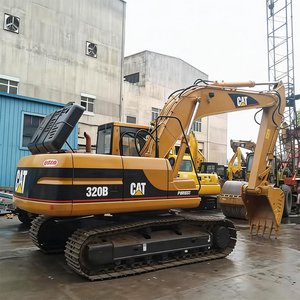 Excavadora de cadenas Caterpillar CAT320B usada, en estado original, pocas horas de trabajo, rentable, con abundantes repuestos. - Product Image 1