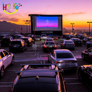 Écran gonflable portatif extérieur de projecteur de film Écran gonflable à la <span class=keywords><strong>maison</strong></span> de cinéma du film TV à vendre - Product Image 4