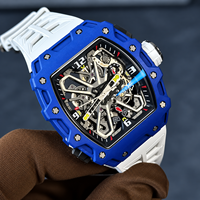 3503 Serie Vollautomatische Mechanische Uhr mit Funktionsanzeige und Präzisions-Chronographenwerk Herren-Pendleruhr