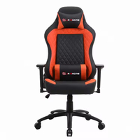 Fauteuil de Gaming PC Moderne et Confortable avec Couleurs Personnalisables, Accoudoirs 3D, Revêtement en Cuir PU, Réglage de Hauteur à Gaz en 3 Étapes et Fonction Pivotante