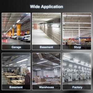 Lampes Led étanches pour entrepôts industriels, en aluminium, 100W 120W, 4 pieds, éclairage pour <span class=keywords><strong>Garage</strong></span> et <span class=keywords><strong>Garage</strong></span> - Product Image 6