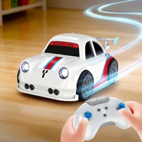 Mini voiture télécommandée à commande par capteur, induction gestuelle, lumières et musique, voiture RC 360 °   Cadeau d'anniversaire pour garçon, drift stunt