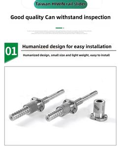 บอลสกรูแบบดับเบิ้ลนัท พร้อมระบบป้องกันการกลับตัว ความยาว 1000 มม. แรงดึงสูง - Product Image 6