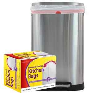 ถุงขยะพลาสติกรีไซเคิล GRS แบบมีเชือกผูก มีรูฉีกเป็นม้วน - Product Image 2