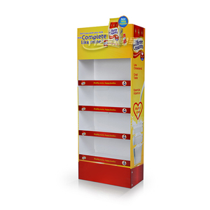 Karton Lipat Kustom untuk Stand <span class=keywords><strong>Display</strong></span> untuk Iklan Supermarket Permen & Cokelat Ritel - Product Image 1