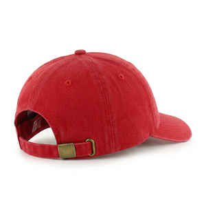 <span class=keywords><strong>Gorra</strong></span> <span class=keywords><strong>de</strong></span> Béisbol Roja <span class=keywords><strong>de</strong></span> Algodón Lavado <span class=keywords><strong>de</strong></span> 6 Paneles, <span class=keywords><strong>de</strong></span> Alta Calidad, con Letra F Bordada en 3D, Estilo Vintage, Sin Estructura y <span class=keywords><strong>de</strong></span> Perfil Bajo, Venta al Por Mayor - Product Image 3