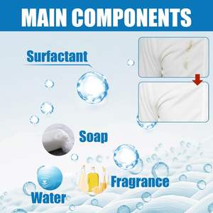 Etiqueta privada, quitamanchas de lavado, detergente para la ropa, limpieza profunda y fuerte para el hogar, ropa suave, líquido natural - Product Image 4