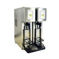Machine à bière automatique 60L, distributeur de bière commercial de comptoir, réglage de la capacité, en acier inoxydable, double tête, pour bière pression professionnelle