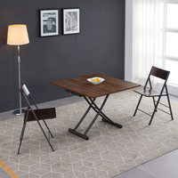 Meubles de maison Vintage, plateau en bois, rangement facile, Tables basses transforment pour les petites maisons