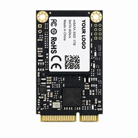 Disque SSD interne MSATA SATA3.0 6Gb/s 1TB TLC pour ordinateur portable, ordinateur de bureau, PC industriel, logo personnalisé
