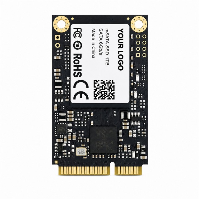 MSATA SSD SATA3.0 6Gb/s 1TB TLC Internal Solid State Drive Laptop Desktop Industrial PC Custom Logo