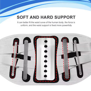 FSPG Venta al por mayor Cinturón de soporte lumbar transpirable con tracción y descompresión para la espalda baja, faja de compresión para el dolor, de Spandex, ¡Gran oferta! - Product Image 2