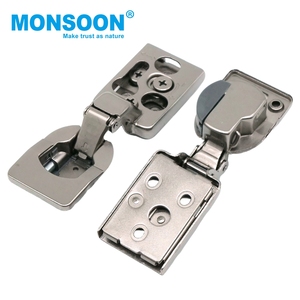 Herrajes para Muebles: Bisagras de Cierre Suave Ajustables con Clip, Brazo Ultrafino, Bisagra Hidráulica Oculta 3D - Product Image 1