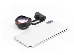 เลนส์มาโคร4K HD 75มม. ความละเอียดสูงสำหรับการถ่ายภาพเครื่องประดับที่ชัดเจนการบิดเบือนขนตาสำหรับ <span class=keywords><strong>iPhone</strong></span> Pro โทรศัพท์มือถือ - Product Image 5
