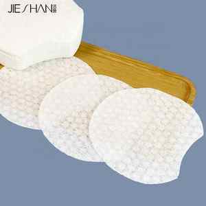 Bantalan katun Viscose 100% 60gsm, ramah lingkungan, bantalan penghilang riasan sekali pakai, bantalan Toner <span class=keywords><strong>Gel</strong></span> kosmetik OEM untuk produk kecantikan wajah - Product Image 1