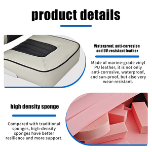 Высококачественное складное водонепроницаемое солнцезащитное морское сиденье для яхты/пилотское сиденье - Product Image 5