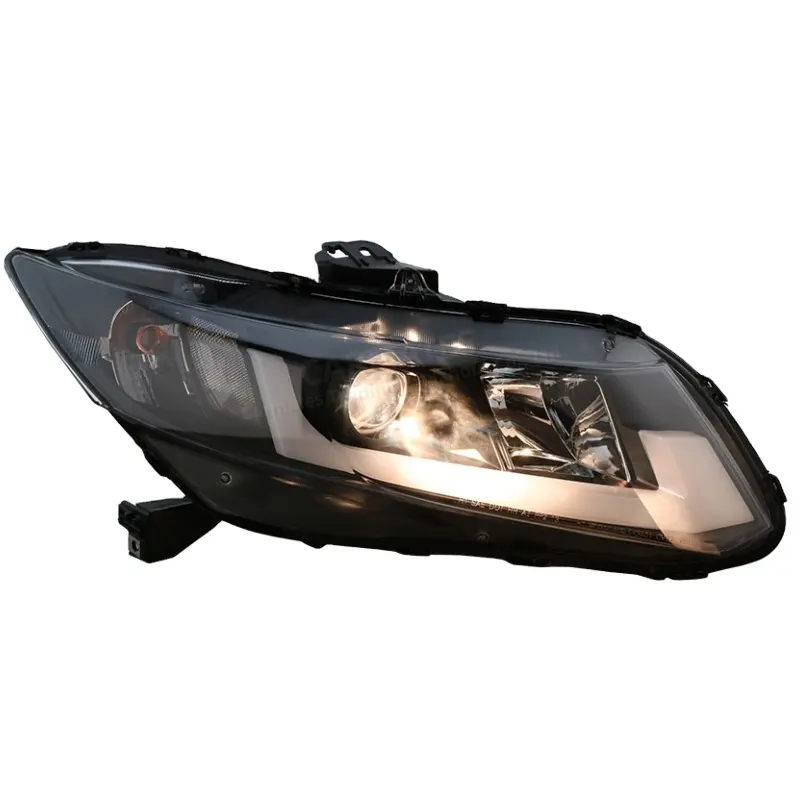 Carhonda sıcak satış far takımı LED DRL ön lambalar sinyal başkanı işık Honda Civic 2012 2013 2014 2015 2016-