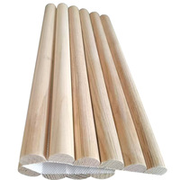 Plaque décorative ondulée en bois massif et MDF sur mesure, panneau flexible pour mur de fond, lambris semi-circulaire pour intérieur