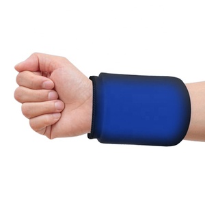Bellewins Black Anti-Sprain Gel Wrap Pain Relief Injuries Wrist Protector Reusable Cold Therapy Compression Pack Ice Pack