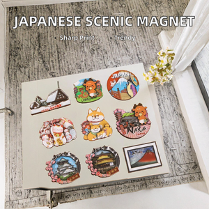 YAKELIKE Aimants de réfrigérateur personnalisés étanches pour tableau blanc, décoration de maison, affichage de photos et messages, motif dessin animé - Product Image 2