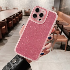 For IPhone Case,3D Bow Glitter Diamond Mirror Makeup Bling Electroplated Bumper Camera Lens Protection Soft Shockproof Phone Case Pink Iphone 12 Pro Max