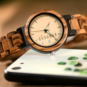 Vendita calda <span class=keywords><strong>di</strong></span> Natale Regalo Personalizzato <span class=keywords><strong>di</strong></span> Marca in <span class=keywords><strong>Legno</strong></span> Orologio al Quarzo per gli Uomini del Giappone Orologio al Quarzo per le Donne Coppia <span class=keywords><strong>di</strong></span> Woo Misto - Product Image 4