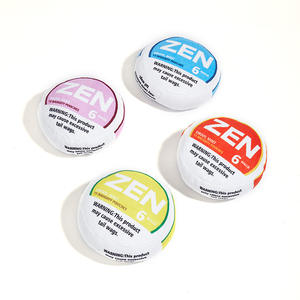 Zen Pupper Deckies Parodia Perro Juguete Cigarrillo Felpa Squeaky Arrugado Sonido Divertido Perro Juguete Drool Mint - Product Image 1