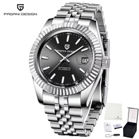 Montres Pagani Design PD-1645 1645 en acier inoxydable, montres de luxe, mouvement automatique japonais Miyota 8215, montre-bracelet mécanique pour homme, Montre Reloj