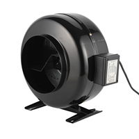 Ventilateur extracteur de plafond en plastique ABS, service personnalisé, haute performance, pour cuisine, salle de bain, fenêtres, murs