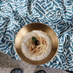 ชามราเมนสแตนเลส 304 คุณภาพสูง เป็นมิตรกับสิ่งแวดล้อม ปากกว้าง ขอบสีทองขัดเงา ผลิตตามสั่ง ขายส่งจากโรงงาน สำหรับงานปาร์ตี้ - Product Image 2