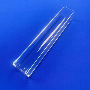 أسطوانة مربعة كوارتز شفافة بوتقة مقاومة للتآكل عالية الحرارة لتطبيقات إضاءة أشباه الموصلات توسيع - Product Image 1