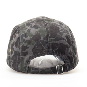 Vintage <b>Camo</b> Baseball <b>Cap</b> Unisex Canvas Washed Sublimation Print Casual Outdoor Hat With Contrast Stitching And Leather Trim - Product Image 3