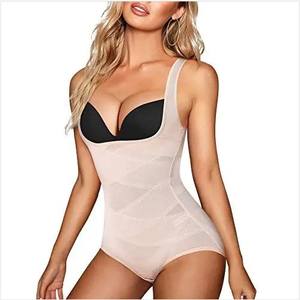 Femmes une pièce Shapewear rangée boucle <span class=keywords><strong>corset</strong></span> bras ascenseur taille dessiner abdomen respirant triangle corps sous-vêtements - Product Image 2