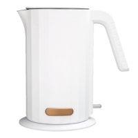 Bouilloire électrique Longbank nouvelle génération, 1,7 L, en plastique à double paroi et acier inoxydable, arrêt automatique, ébullition rapide, pour usage domestique et hôtelier