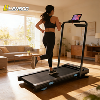 Tapis de marche pliable compact et portable en ABS électrique pour tablette, idéal pour la maison et le bureau