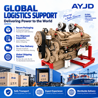 Moteur diesel fiable KTA50 V16 1429KW 4 temps turbocompressé refroidi par eau pour les opérations de camions à benne basculante minières
