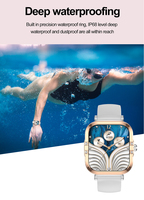 BT5.3 GPS Sport uhr Puls Bluts auer stoff Blutdruck messung Gesundheits uhr Smartphone Uhr für Damen Damen
