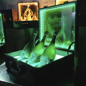 Bar personalizado de fábrica LED caja de vino que cambia de Color champán presentador Botella Servicio caja de presentación para club nocturno - Product Image 4