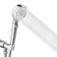 Douche à main personnalisée 1,6 GPM 2,5 GPM, économie d'eau, micro-bulles, pommeau de douche doux, élément filtrant, beauté, élimination du chlore, pressurisée