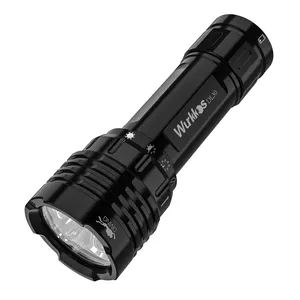 DL30 Dive Light 21700 LED Flashlight Underwater IPX-8 Waterproof Torch 3600lm Magnetic Control Ring Switch