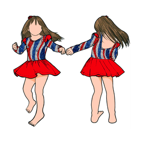 Ga-24 Baby Factory Customization Peplum Leo Girls Printed Rope Bubble Adjustable Buckle Shoulder Strap Skirt Hem Romper Summer - Product Image 2