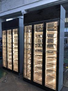 Température constante réglable personnalisation vin mur affichage comptoir de stockage armoire à vin <span class=keywords><strong>vitrine</strong></span> réfrigérée - Product Image 5