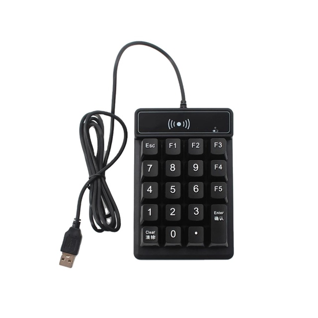 Android USB IC Reader 13.56Mhz Smart Card Reader NFC Keypad RFID Reader