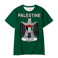 Produits tendance 2024 nouveautés femmes T-shirt gratuit Palestine Football chemise Jersey conception personnalisée Palastine hommes T-Shirt