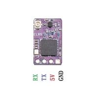 Récepteur de drone RC en plastique longue portée open-source EdgeTX à taux de rafraîchissement élevé 915 MHz/868 MHz Express LRS 900RX Unisexe