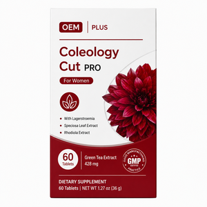 Tabletas de Extracto de Té Verde Herbal para Mujeres con <span class=keywords><strong>Lagerstroemia</strong></span> Speciosa y Rhodiola, para Control de Peso y Energía Diaria, OEM - Product Image 1
