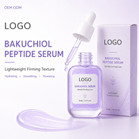 Sérum Visage en Gros au Bakuchiol et Niacinamide : Éclaircissant, Apaisant, Réparateur de Barrière Cutanée, Absorption Rapide, Formule Non Grasse